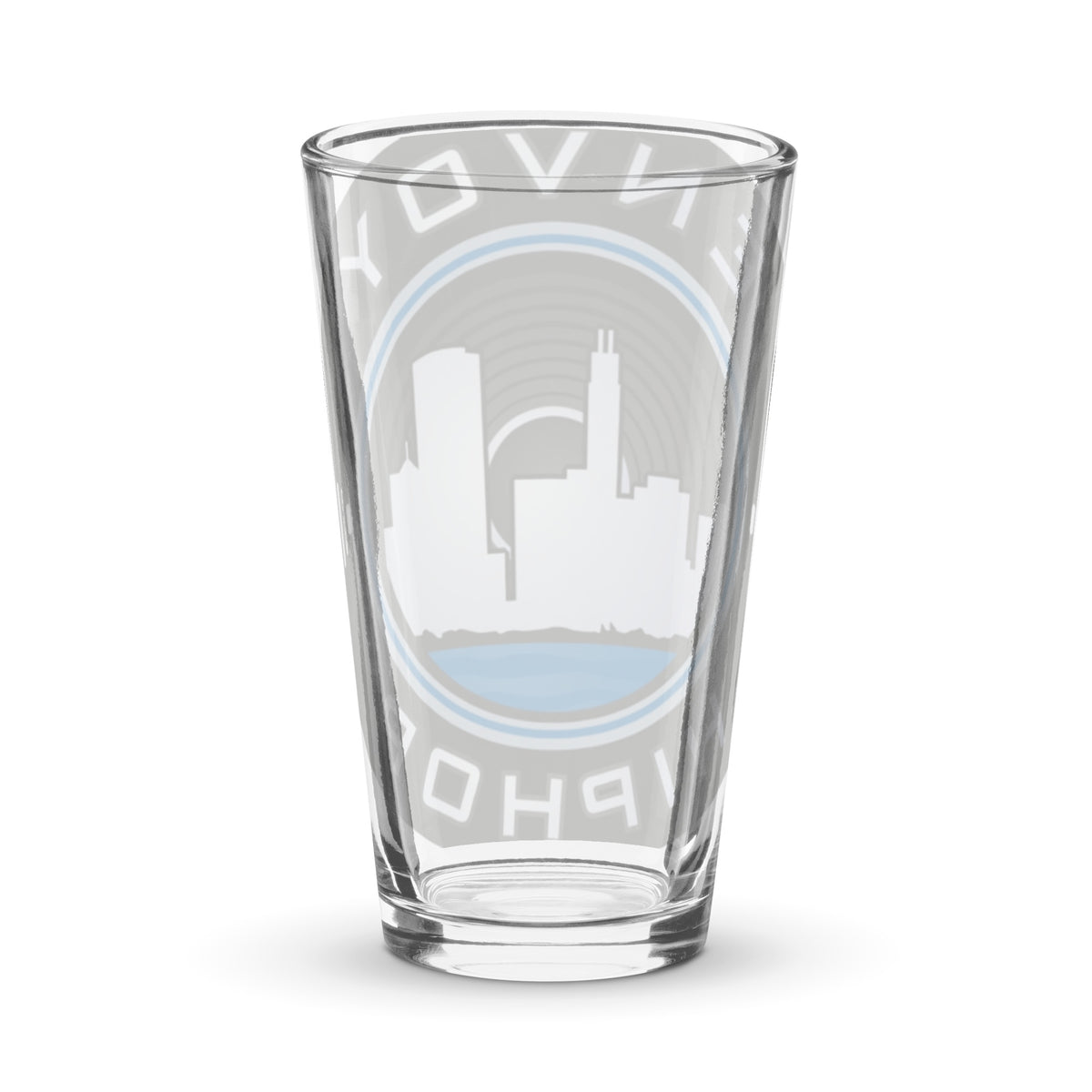 Shaker pint glass