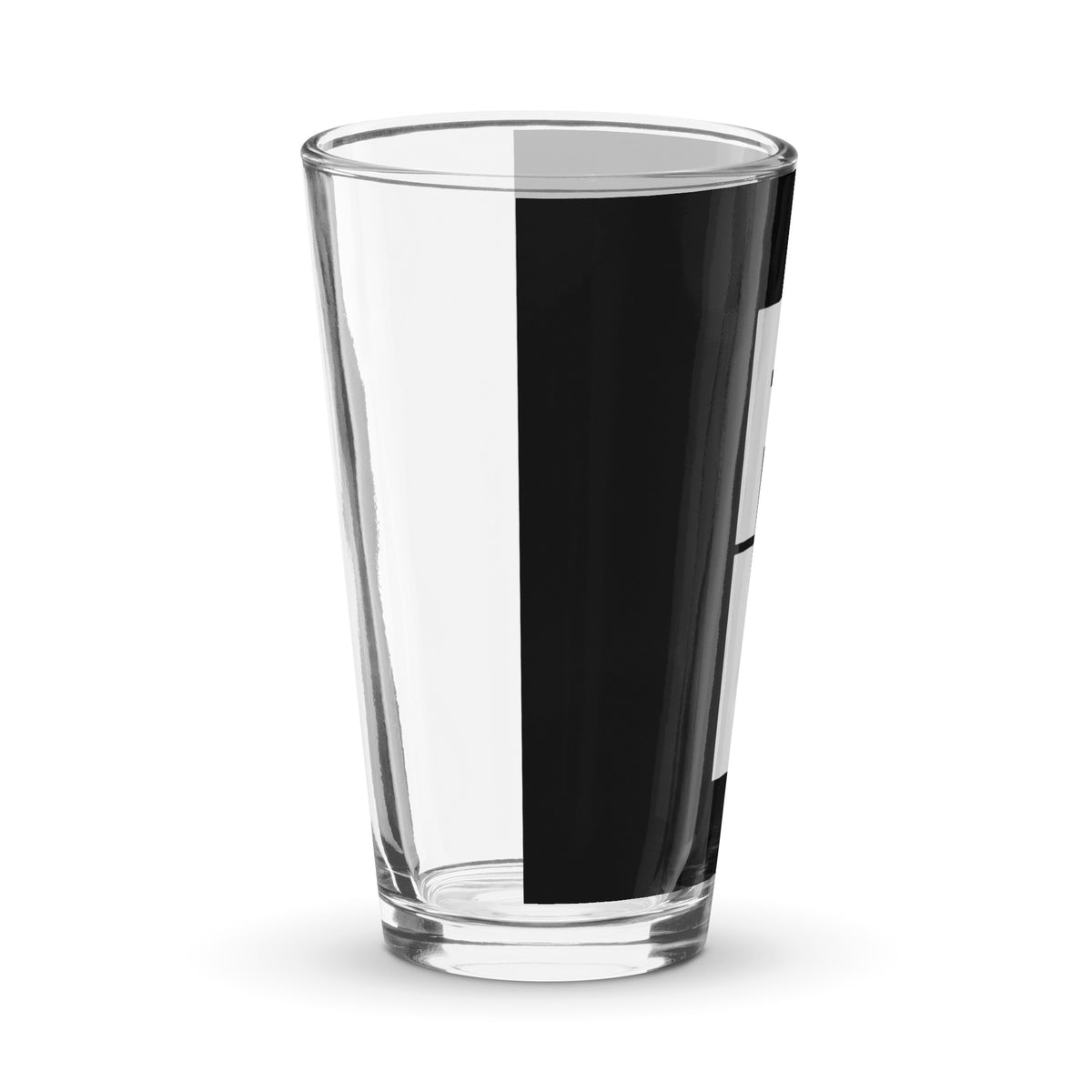 Shaker pint glass